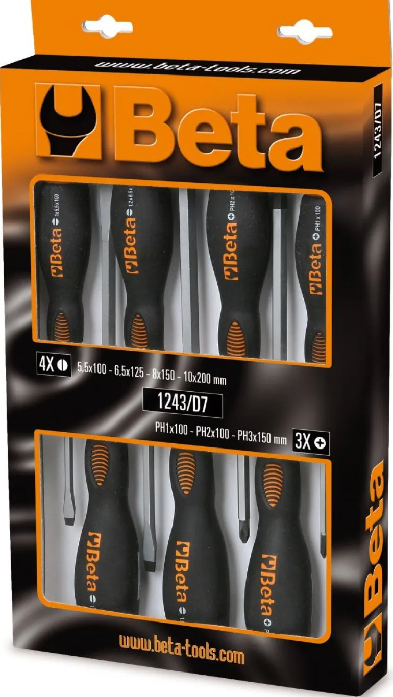 BETA WKRĘTAKI KOMPLET 7szt. /1243/D7