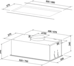 B-IN SPOT VETRO 52 WH