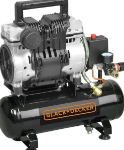 BLACK&DECKER SPRĘŻARKA BEZOLEJ. 6L /1KM/ 8BAR /0,75KW / BARDZO CICHY
