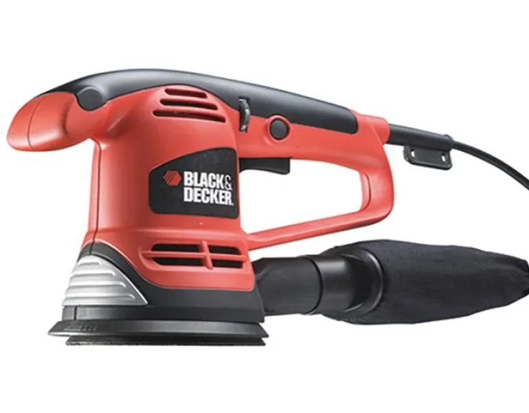 BLACK+DECKER SZLIFIERKA MIMOŚRODOWA 125mm 480W WALIZKA KA191EK