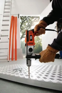 BLACK+DECKER WIERTARKA UDAROWA 1100W WALIZKA KR1102K