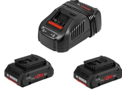 BOSCH AKUMULATOR 18V 2x4,0Ah GBA PROCORE + ŁADOWARKA GAL1880CV