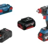 BOSCH KLUCZ UDAROWY 18V 1/2" / HEX 1/4" 200Nm 2x5,0Ah GDX 18V-200C