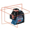BOSCH LASER LINIOWY 3-PŁASZCZYZNOWY GLL 3-80