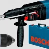 BOSCH MŁOTOWIERTARKA Z OPCJĄ KUCIA 800W 2,7J + DODATKOWY UCHWYT GBH 2-26 DFR