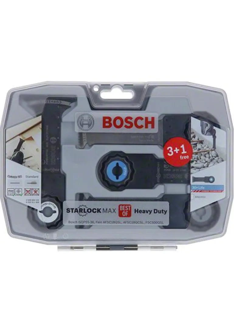 BOSCH MT ZESTAW BRZESZCZOTÓW 4szt.
