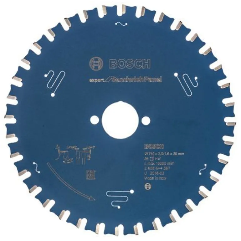 BOSCH PIŁA EXPERT SH H 190x30x36