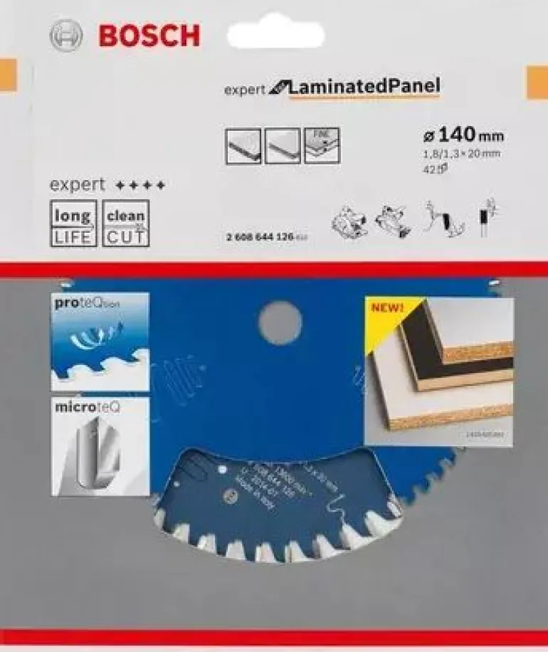 BOSCH PIŁA EXP.LAMINAT.PANEL 140x20x42z
