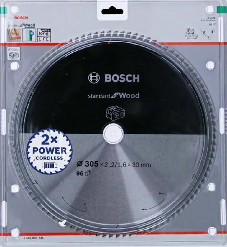 BOSCH PIŁA STANDARD WOOD ACCU 305x30x96z