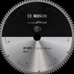 BOSCH PIŁA STANDARD WOOD ACCU 305x30x96z