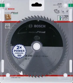 BOSCH PIŁA STANDARD WOOD ACCU 190x30x60z