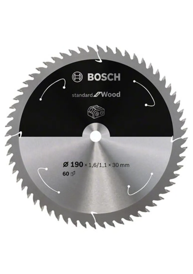 BOSCH PIŁA STANDARD WOOD ACCU 190x30x60z