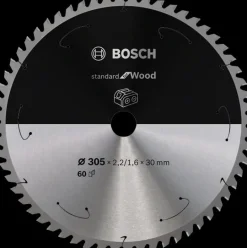 BOSCH PIŁA STANDARD WOOD ACCU 305x30x60z