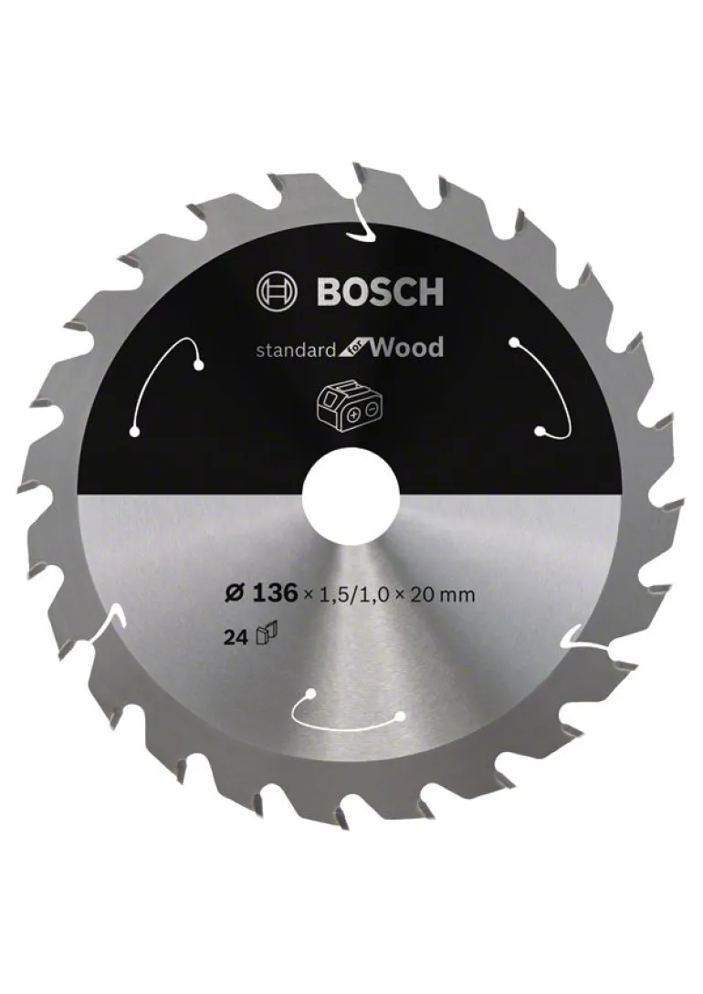 BOSCH PIŁA STANDARD WOOD ACCU 136x20x24z