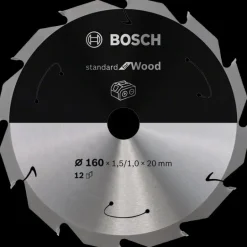 BOSCH PIŁA STANDARD WOOD ACCU 160x20x12z