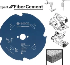 BOSCH PIŁA TARCZOWA FIBER CEMENT EXPERT 190x30mm 4-ZĘBY