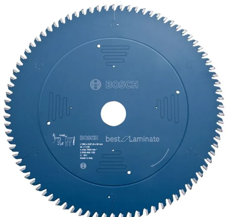 BOSCH PIŁA TARCZOWA TOP LAMINATE O-R 254x30