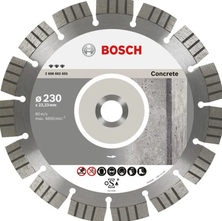 BOSCH TARCZA DIAMENTOWA 125x22 SEG CONCRETE