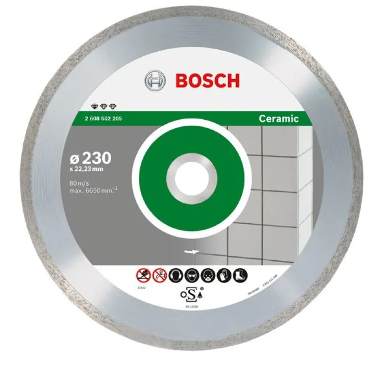 BOSCH TARCZA DIAMENTOWA 230x22 PEŁ CERAMIC