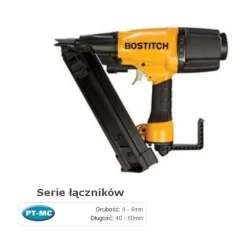BOSTITCH GWOŹDZIARKA PNEUMATYCZNA DO ŁĄCZNIKÓW METALOWYCH MCN250-E