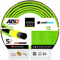 CELLFAST WĄŻ OGRODOWY GREEN ATS2 ROZMIAR: 3/4" DŁUGOŚĆ: 50m