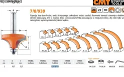 CMT FREZ DO ZAOKRĄGLEŃ HM R= 3 D=18,7 I=12,7 S=8