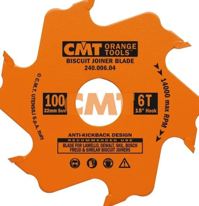 CMT FREZ PIŁKOWY - LAMELLO D=100 K=3,96 Z=6 F=22 DO LAMELOWNIC