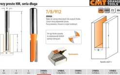 CMT FREZ PROSTY DŁUGI HM D= 3 I=11 L=60 S=6