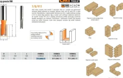 CMT FREZ PROSTY KRÓTKI HM D= 4 I=10 L=45 S=6