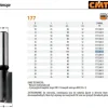 CMT FREZ PROSTY WIERCĄCY HM D=18 I=60 L=110 S=12