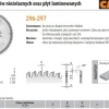 CMT PIŁA DO CIĘCIA MATERIAŁÓW NIEŻELAZNYCH,PCV ORAZ PŁYT LAMINOWANYCH HW D=160 F=20 Z=40 K=2,2/1,6