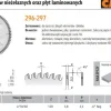 CMT PIŁA HW D=400 F=30 Z=120 K=3,8/3,2 DO MATERIAŁÓW NIEŻELAZNYCH, PCV, PŁYT LAMINOWANYCH