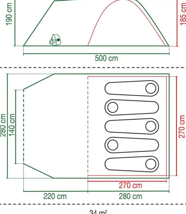 Coleman Cortes 5 Plus Blue