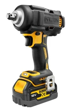 DEWALT KLUCZ UDAROWY 1/2" 18V 812Nm 2x5,0Ah 4-BIEGI PIERŚCIEŃ ZABEZPIECZAJĄCY DCF891P2G