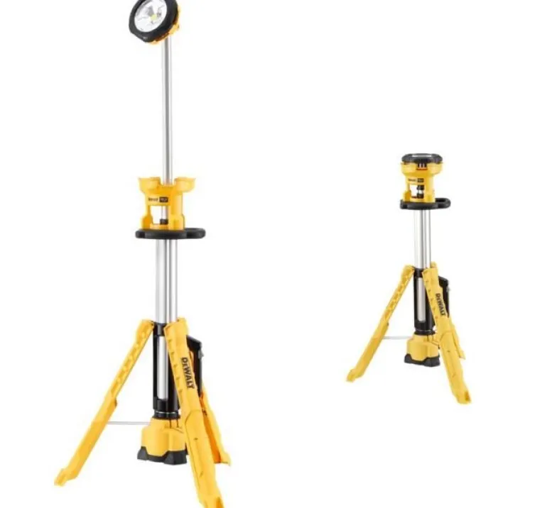 DEWALT LAMPA 18V LED TRÓJNÓG 1-2,2m DCL079