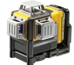 DEWALT LASER LINIOWY 3-PŁASZCZYZNOWY 10,8V 1x2,0Ah LI-ION CZERWONA WIĄZKA 15m DCE089D1R