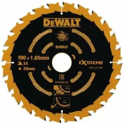 DEWALT PIŁA TARCZ.165x20mmx40z