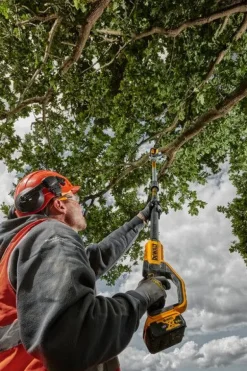 DEWALT PILARKA ŁAŃCUCHOWA NA WYŚIĘGNIKU 18V 1x5,0Ah 20cm DŁ. 2-3m DCMPS567P1