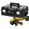 DEWALT SZLIFIERKA KĄTOWA 18V 125mm REG. OBR. BEZ AKU. I ŁAD. TSTAK DCG409VSNT