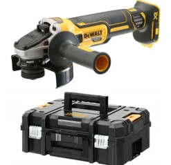 DEWALT SZLIFIERKA KĄTOWA 18V LI-ION 125mm BEZ AKUMULATORÓW I ŁADOWARKI BEZSZCZOTKOWA TSTAK DCG405NT
