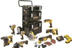 DEWALT ZESTAW COMBO 18V 8 - ELEMENTOWY + 4 x 5,0Ah DCK853P4