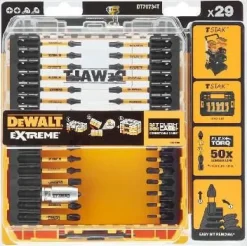 DEWALT ZESTAW KOŃCÓWEK FLEXTORQ 29cz.