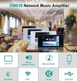 DSPPA  Odtwarzacz DM838W white