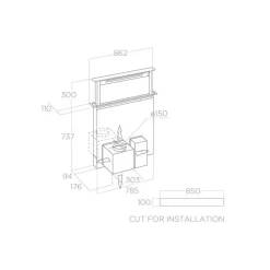 ELICA GETUP BL MAT/A/90 PRF0162784