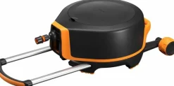 FISKARS BĘBEN AUTOMATYCZNY Z WĘŻEM XL Z KÓŁKAMI