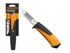 FISKARS NÓŻ UNIWERSALNY Z WBUDOWANYM PILNIKIEM I OSTRZAŁKĄ