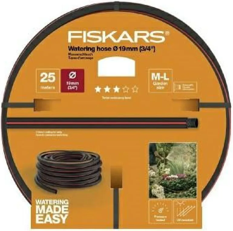 FISKARS WĄŻ OGRODOWY 3/4" 25m - Q3