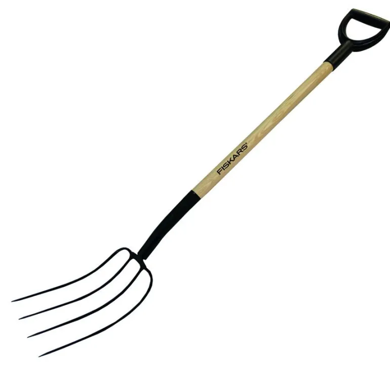 FISKARS WIDŁY TRZON DREWNIANY 4 ZĘBY 250