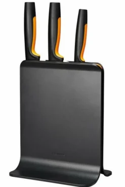 FISKARS ZESTAW 3 NOŻY W BLOKU CZARNYM FUNCTIONAL FORM