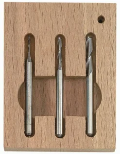 Frez wolframowe Proxxon 1, 2, 3 mm, trzpień 3 mm